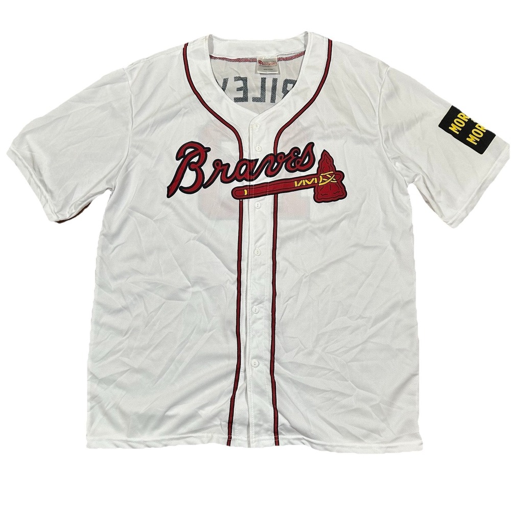 Austin Riley Atlanta Braves Replica Jersey‎ White Giveaway SGA One Size Morgan
